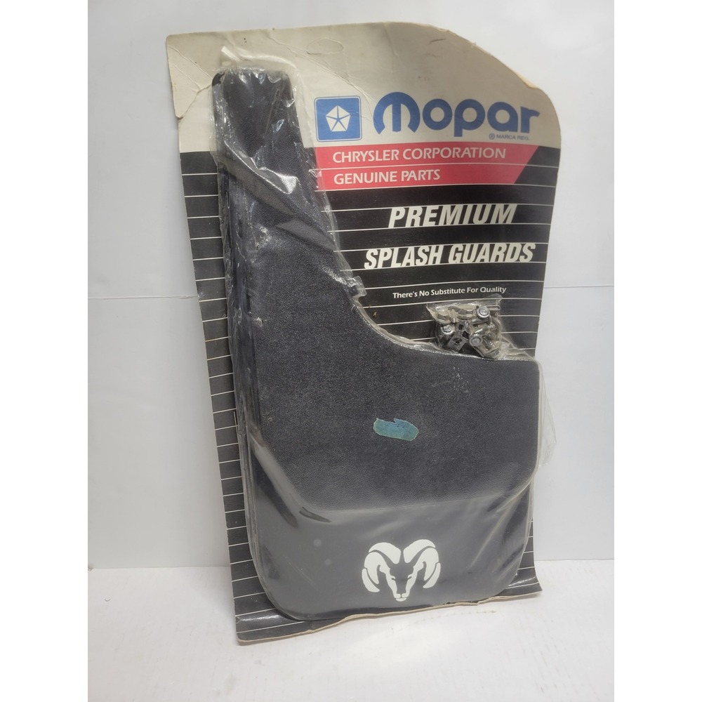 Mopar Genuine Parts Ram 94-01 Logo Premium Splash Guards Mud Flaps 82203705
